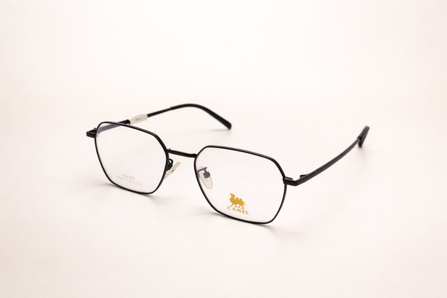 Gọng Kính Camel Lục Giác Đen Mờ – Phong Cách Hiện Đại & Thanh Lịch - ảnh 2