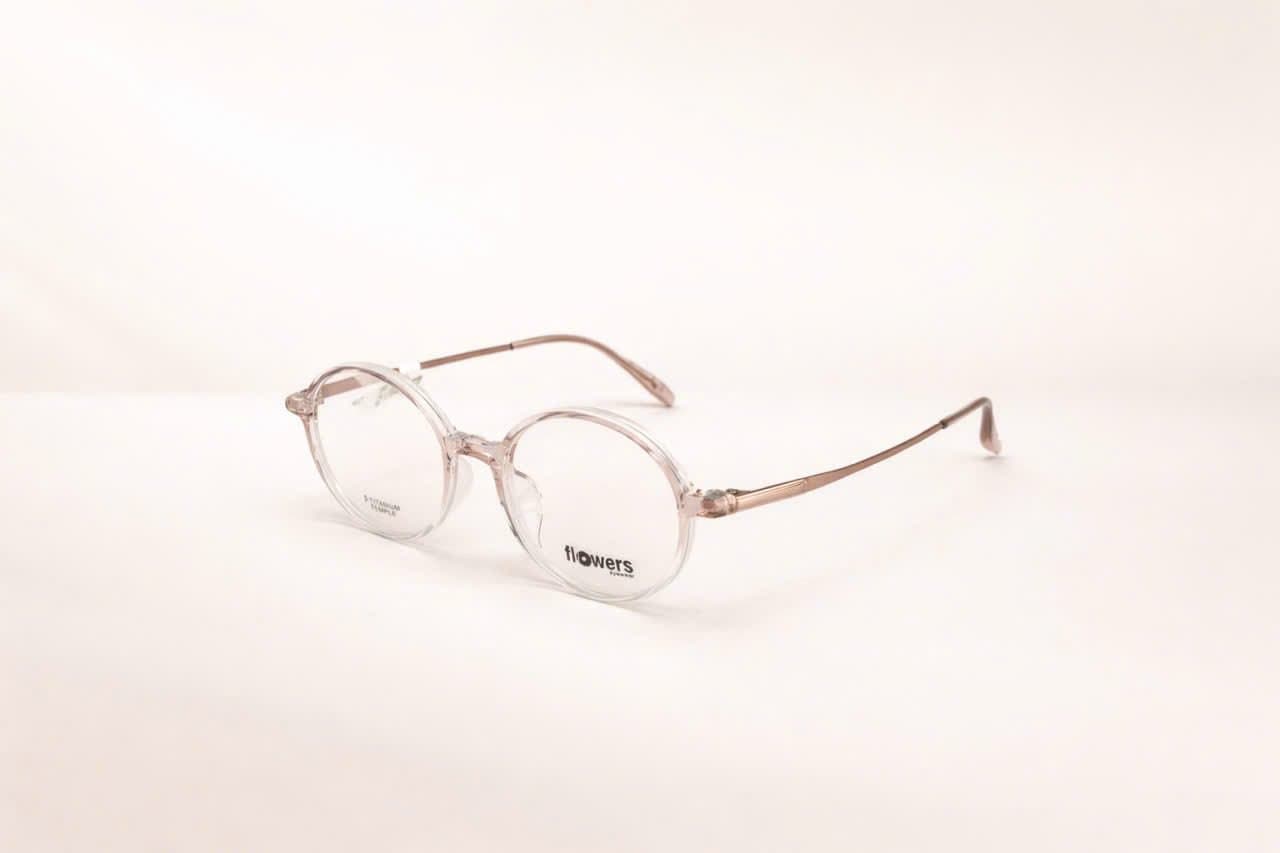 Gọng Kính Flowers Trong Suốt – Càng Beta-Titanium Siêu Nhẹ & Thời Thượng - ảnh 2