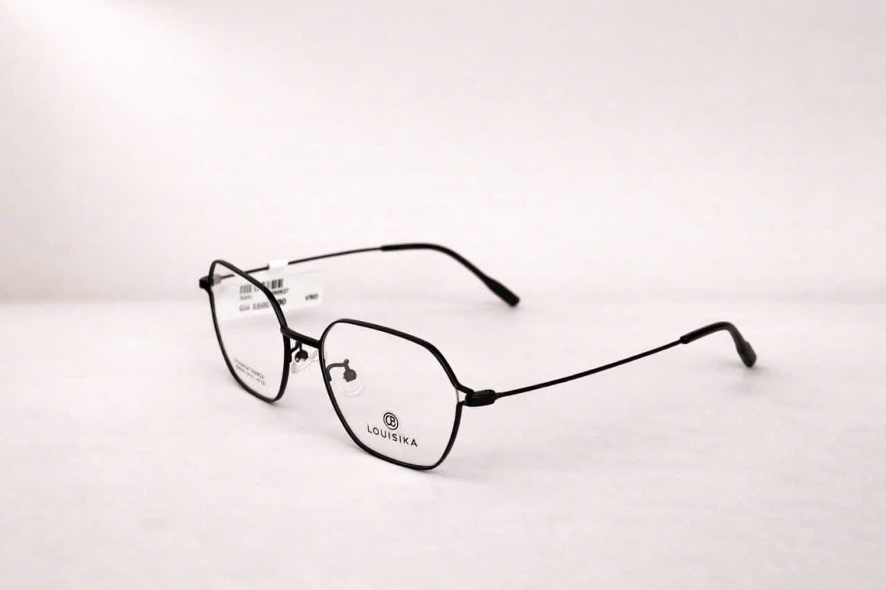 Gọng Kính Louisika 900002 – Phong Cách Lục Giác Titanium Thời Thượng - ảnh 2