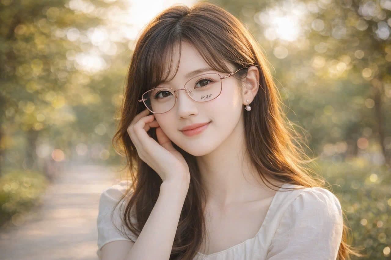 Gọng Kính Nữ Farzin S-9874 – Sắc Hồng Rose Gold Thanh Lịch, Thời Thượng - ảnh 5