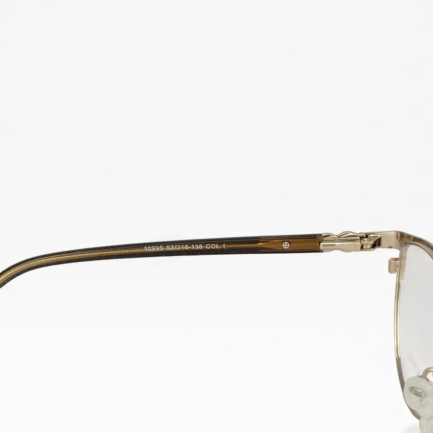Gọng Kính Nửa Viền Onassis – Màu Vàng Champagne - ảnh 4