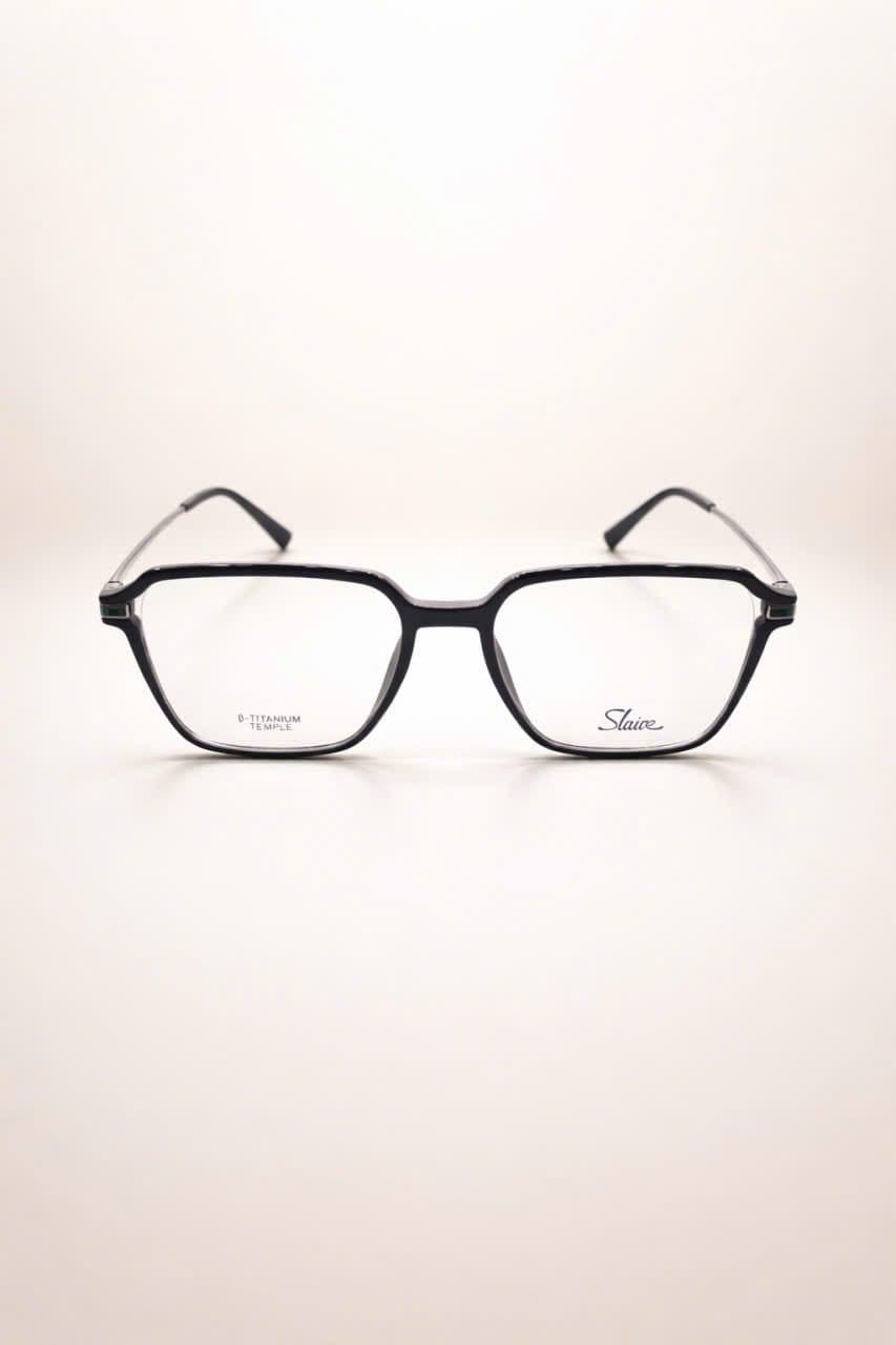 Gọng Kính Slaive Cao Cấp – Thiết Kế Đa Giác Thời Thượng, Càng Titanium Siêu Nhẹ