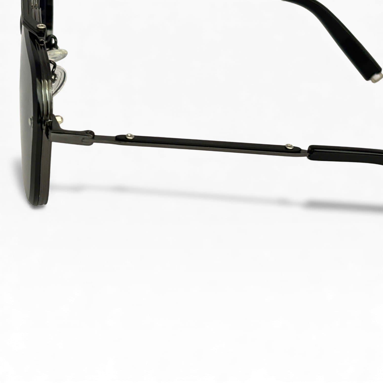 kính Mát Nam Aviator Double Bridge – Gọng Kim Loại Đen, Tròng UV400 Chống Chói - ảnh 4