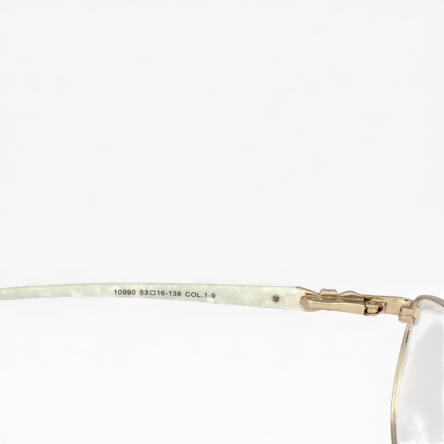 Kính gọng kim loại nữ ONASSIS – Dáng mắt mèo tinh tế màu vàng gold - ảnh 4