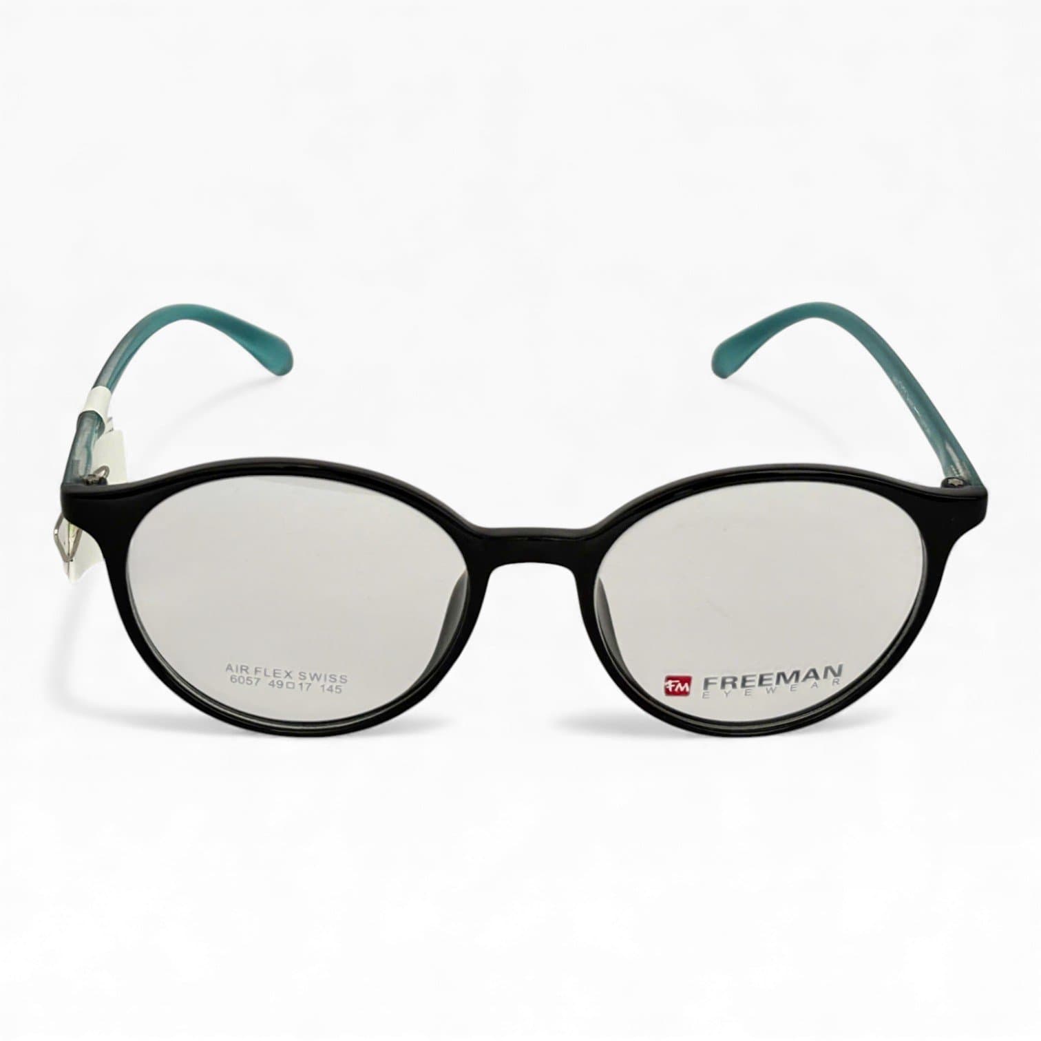 Kính gọng tròn Air Flex FREEMAN siêu nhẹ – chống ánh sáng xanh – unisex