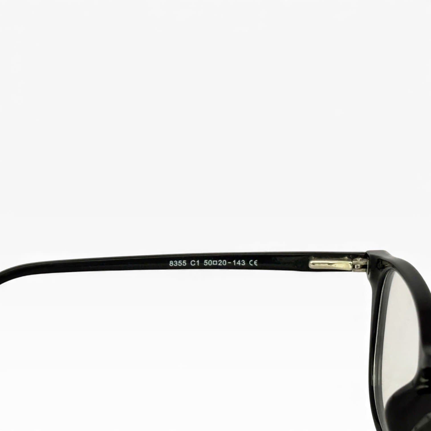 Kính gọng vuông đen – chống ánh sáng xanh – thời trang unisex - ảnh 3