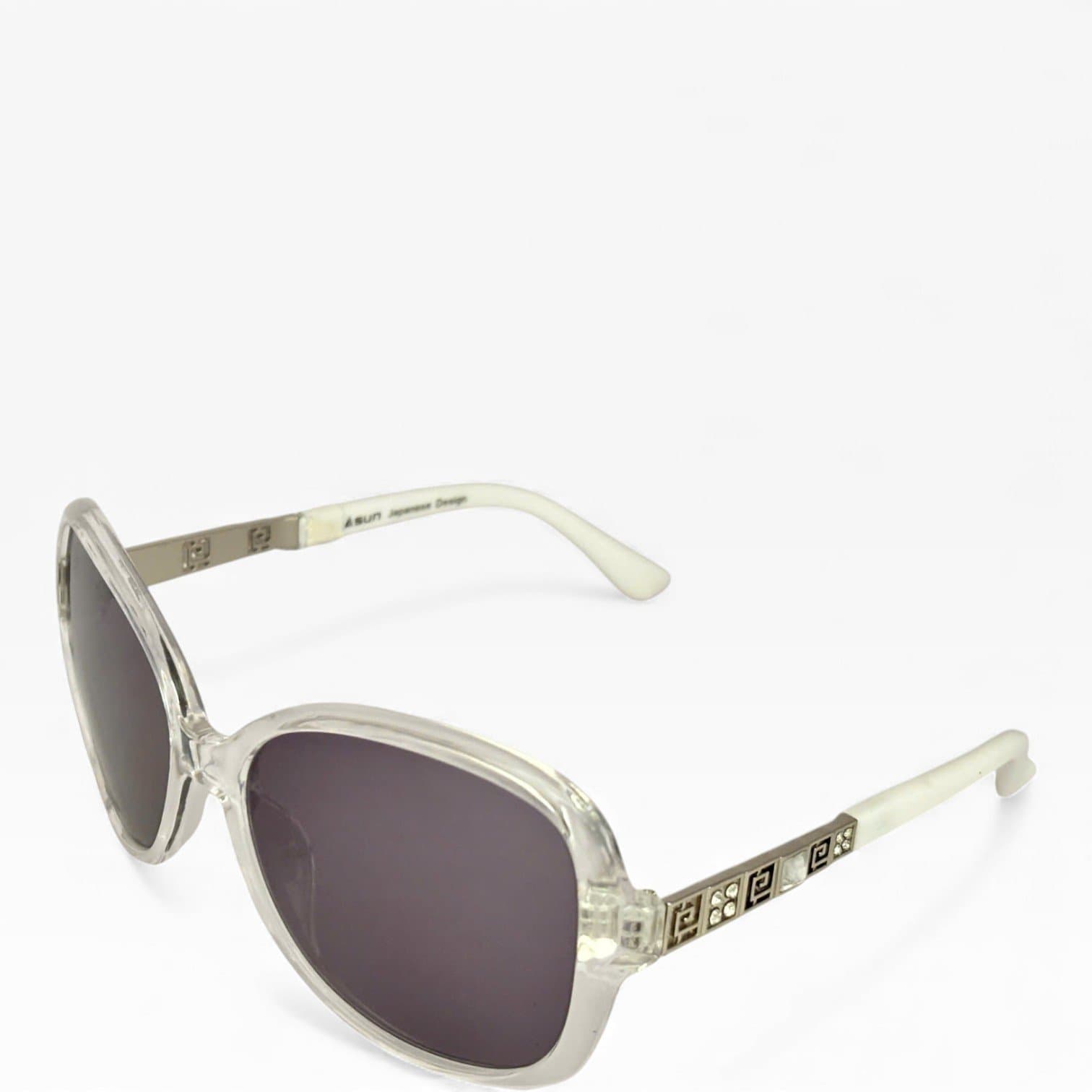 Kính Mát Gọng Trong Suốt Thời Trang – Tròng Đen Chống UV400 Cao Cấp - ảnh 2