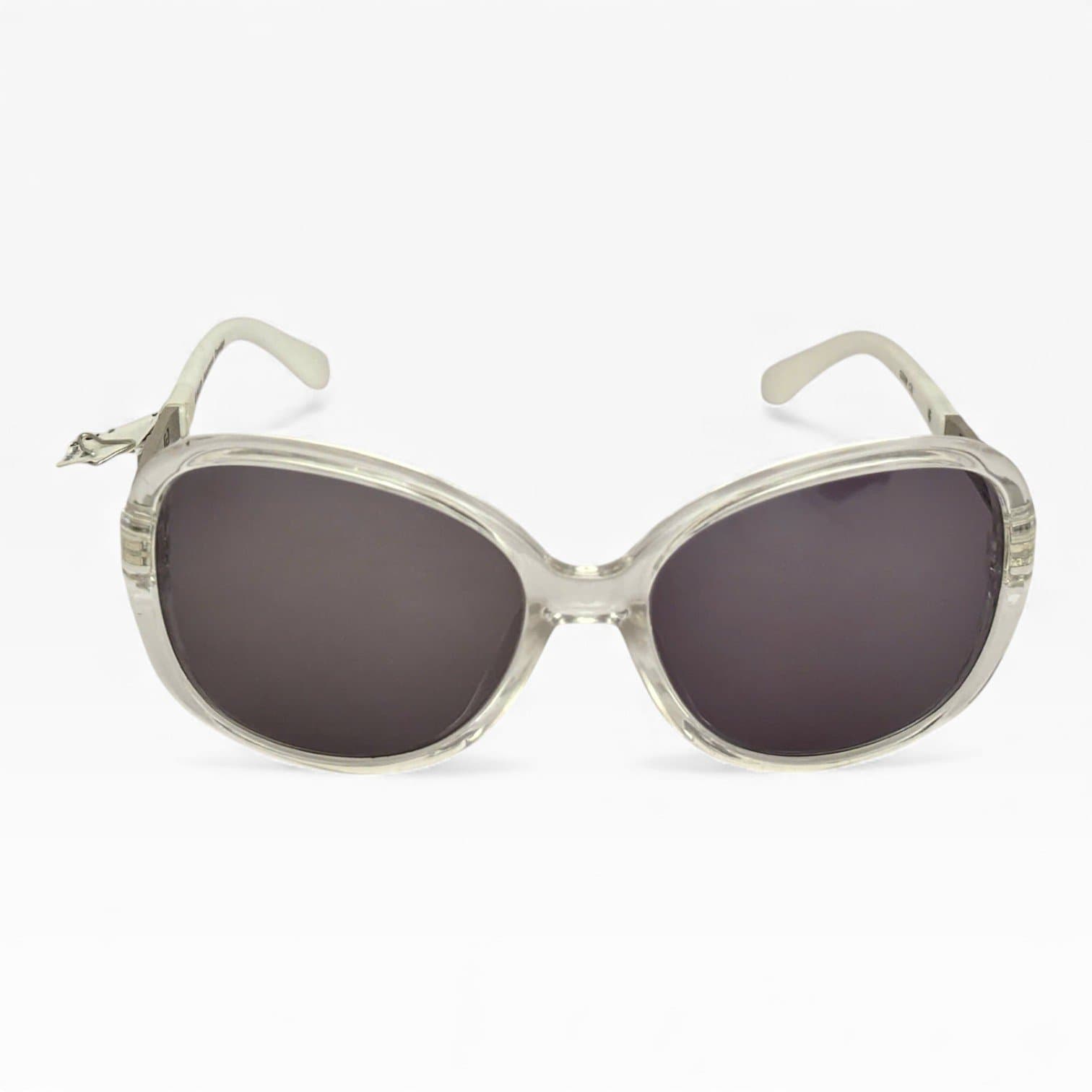 Kính Mát Gọng Trong Suốt Thời Trang – Tròng Đen Chống UV400 Cao Cấp