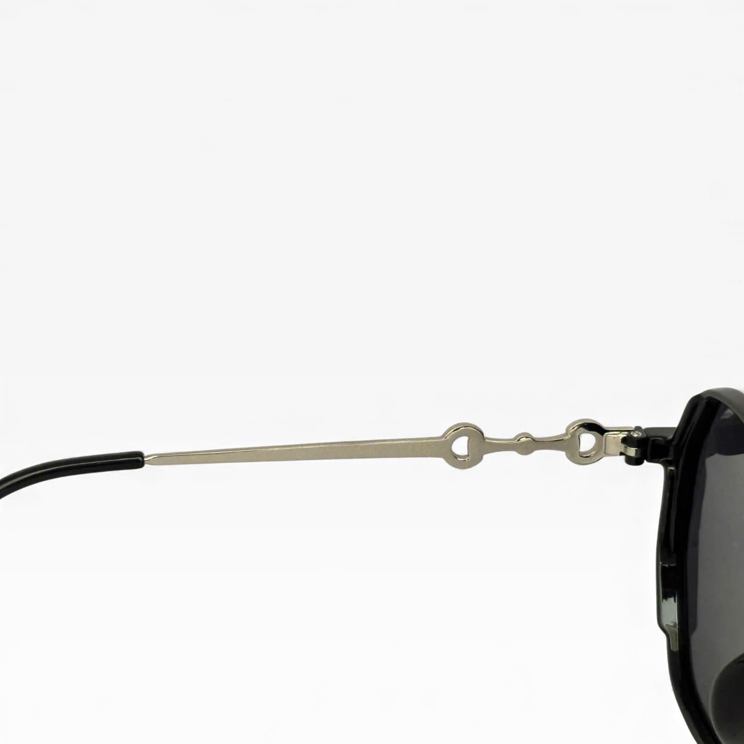 Kính Mát Lục Giác Gọng Kim Loại – Tròng Đen UV400 Sang Trọng Unisex - ảnh 3