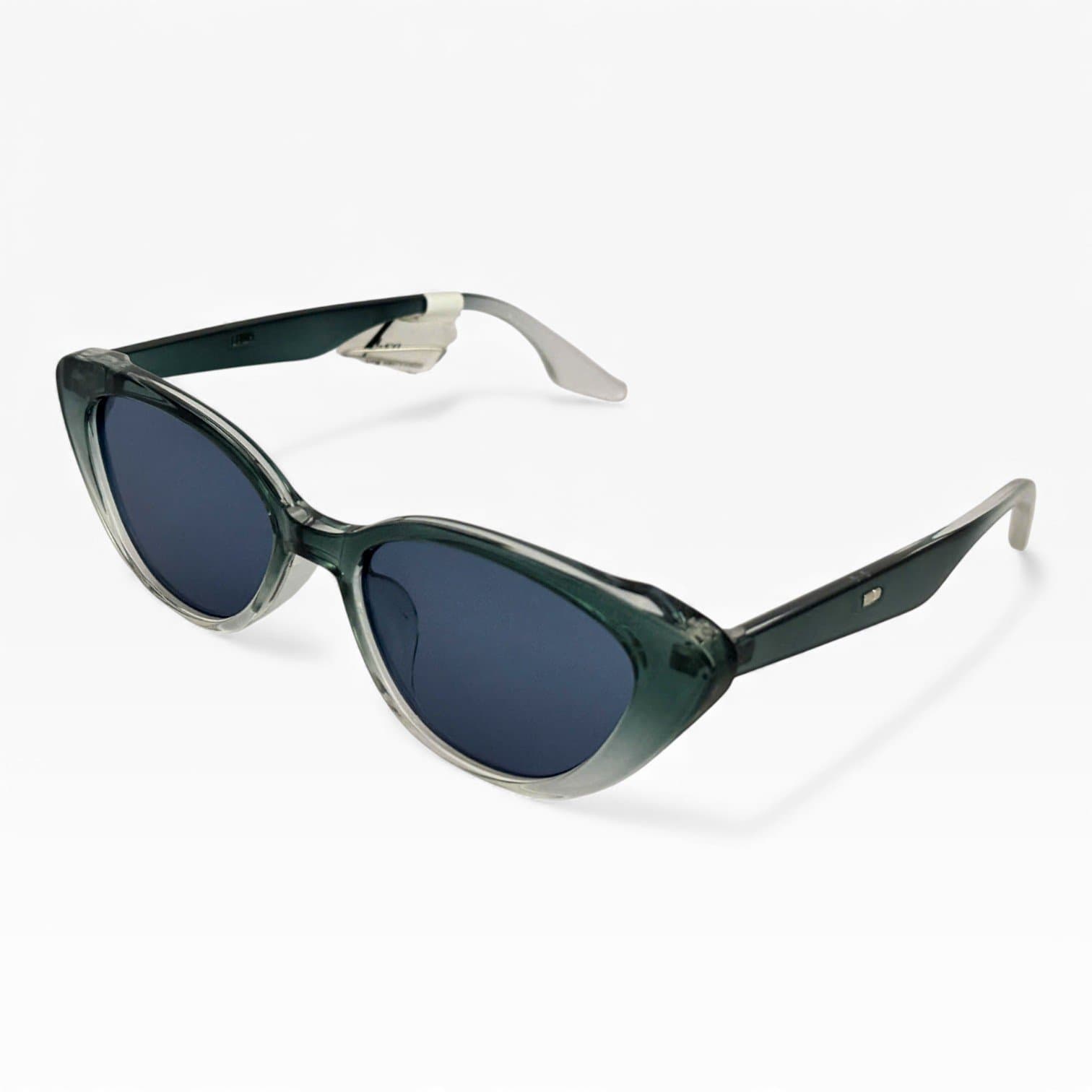 Kính Mát Mắt Mèo Trong Suốt Xanh Đen – Tròng UV400 Thời Trang Nữ - ảnh 2