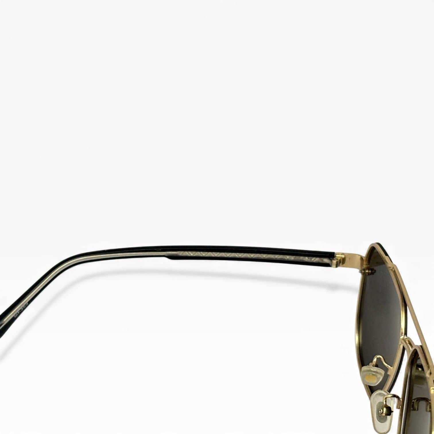 Kính Mát Nam Aviator Gọng Vàng Tròng Đen – Sang Trọng, Chống UV400 - ảnh 4