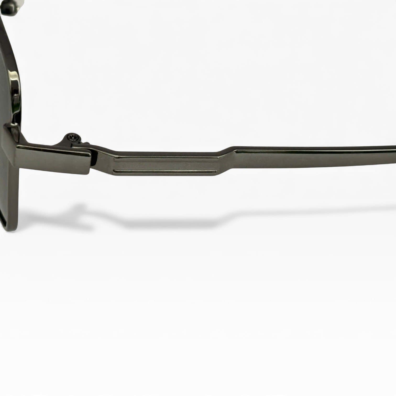 Kính Mát Nam Gọng Kim Loại Vuông – Tròng Đen UV400, Phong Cách Lịch Lãm - ảnh 4