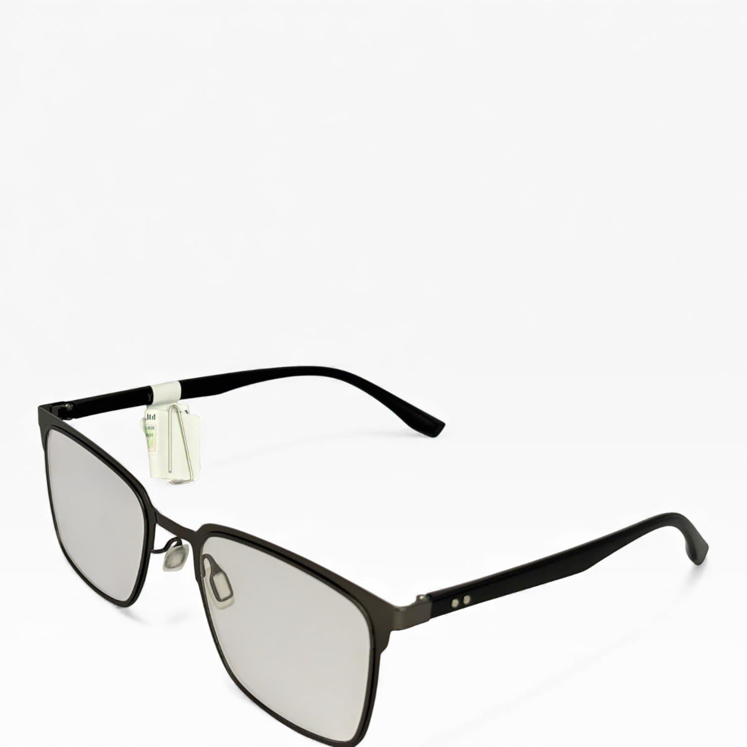 Kính Mát Nam Nguyên Khối – Gọng Kim Loại Siêu Mỏng, Tròng Gương Bạc UV400 - ảnh 2