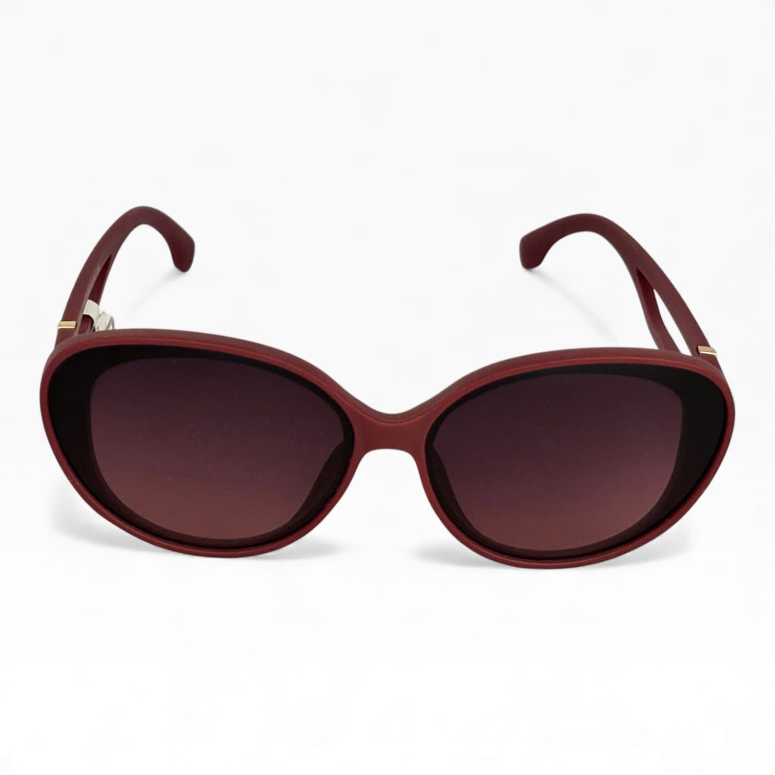 Kính Mát Nữ Oversize Đỏ Đô – Tròng UV400 Sang Trọng, Thời Trang