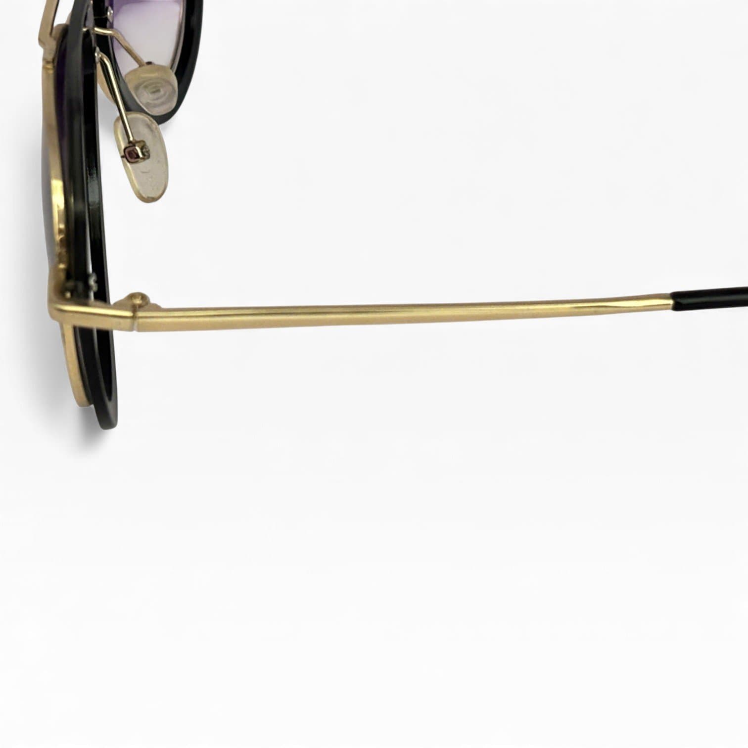 Kính Mát Phi Công (Aviator) Viền Vàng – Tròng Tím Khói Sang Trọng, Thời Trang Unisex - ảnh 3