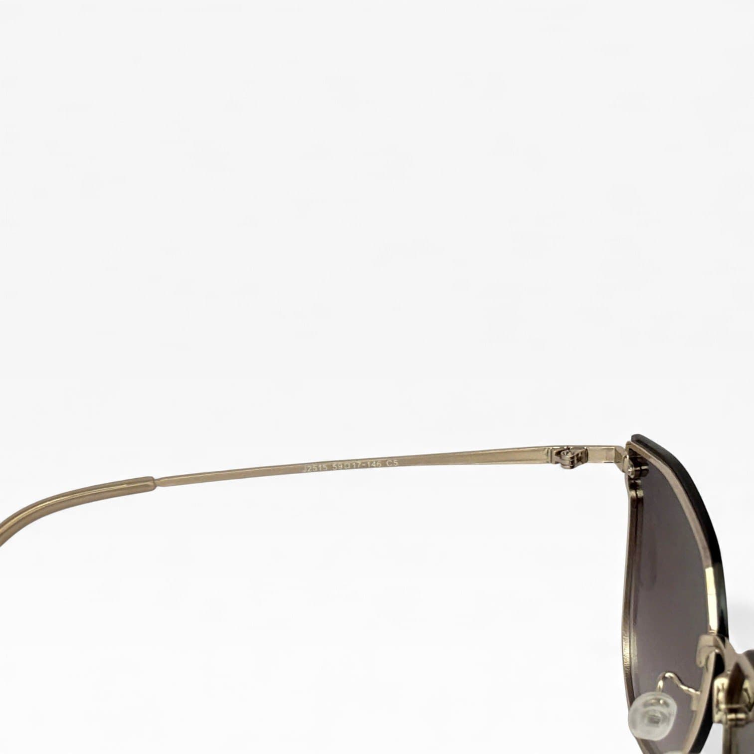 Kính Râm Nữ Gọng Kim Loại Mắt Mèo Tròng Nâu Chuyển Màu UV400 Sang Trọng - ảnh 3