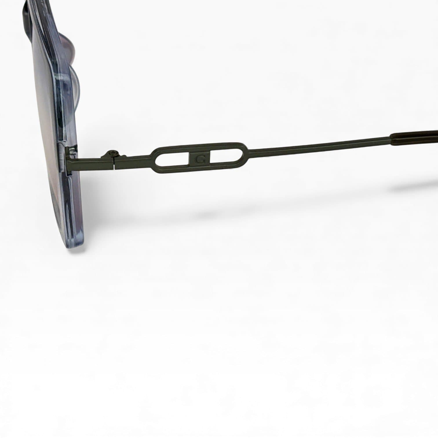 Kính Râm Oversize Nữ Gọng Trong Xanh Xám Tròng Loang UV400 Thời Trang Sang Chảnh - ảnh 4