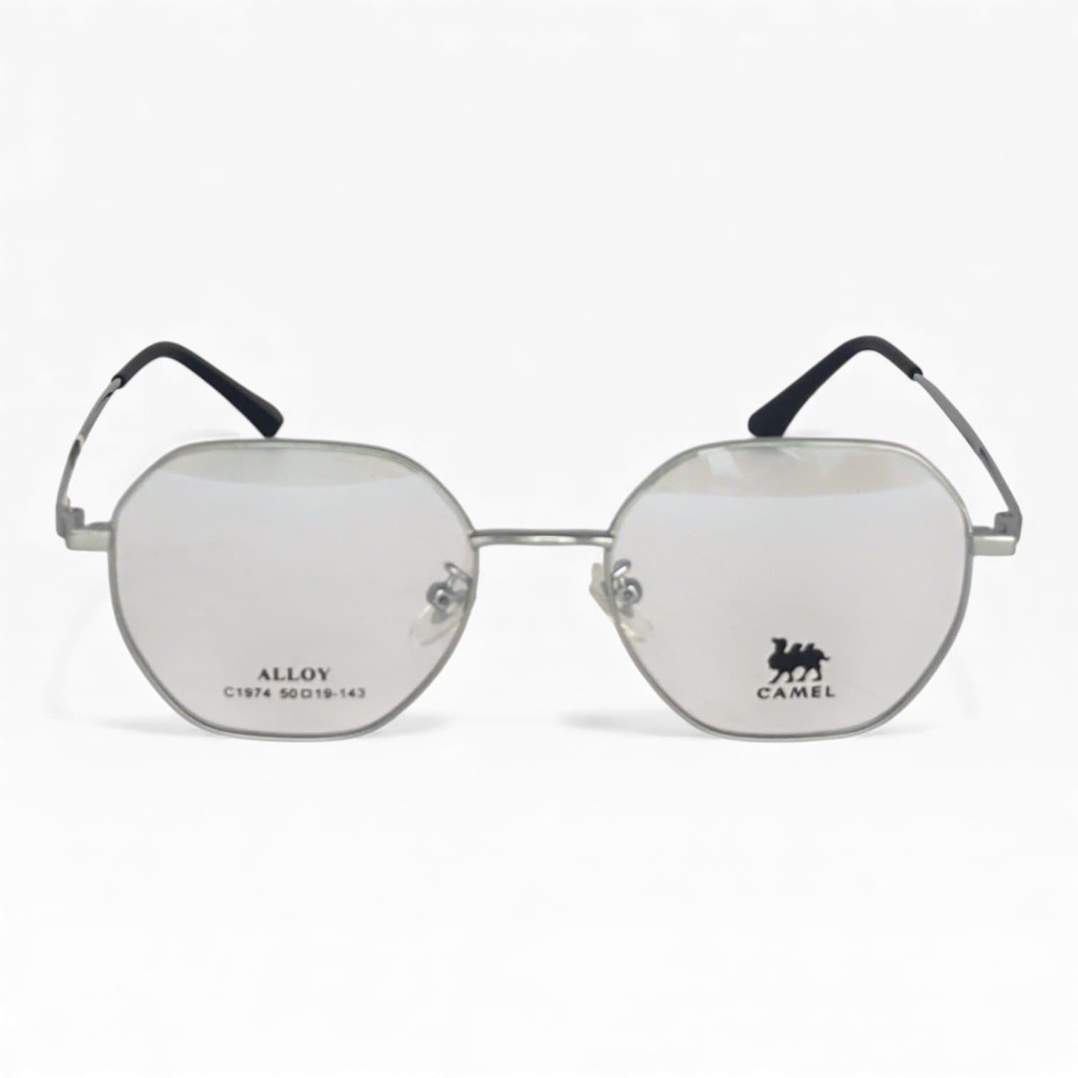 ọng Kính CAMEL C1974 Kim Loại Bát Giác – Siêu Nhẹ, Siêu Bền, Phong Cách Hàn Quốc – Unisex