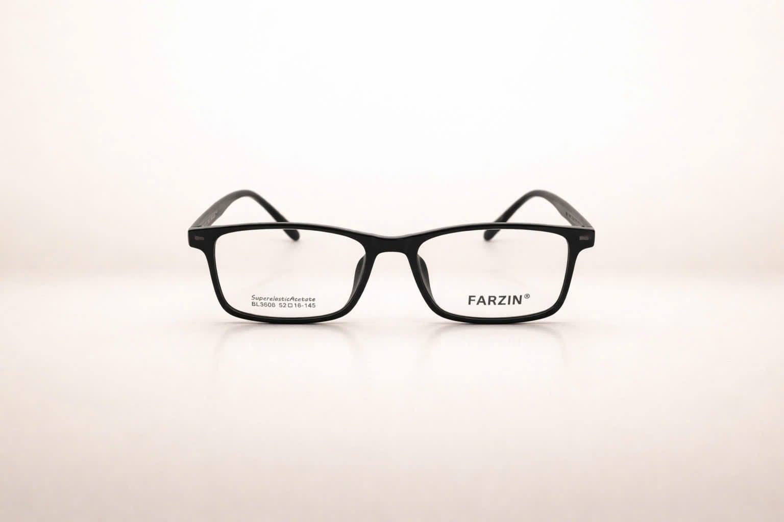 Gọng Kính Farzin Cao Cấp – Chất Liệu Super Elastic Acetate Siêu Bền – Màu Nâu Trà Thời Thượng - ảnh 3