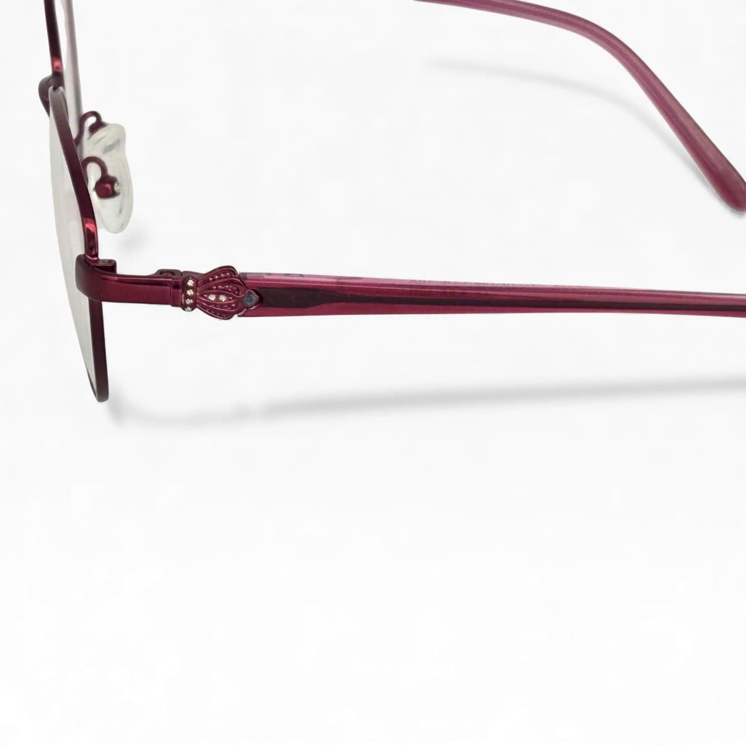 Gọng Kính ONASSIS Nguyên Khung – Màu Đỏ Burgundy - ảnh 4