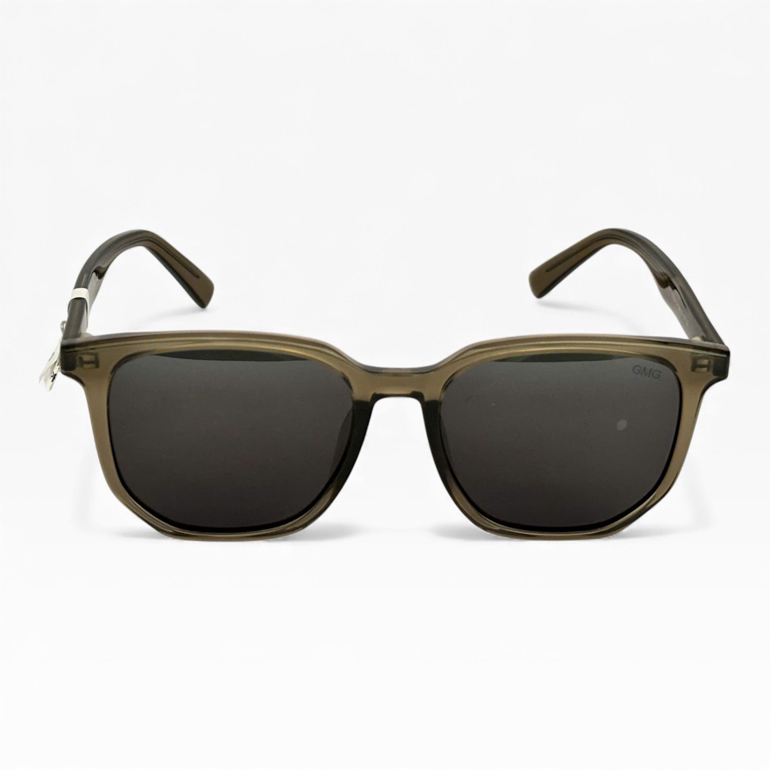 Kính Mát Nam/Nữ GMG – Gọng Nhựa Trong Khói, Tròng Đen UV400