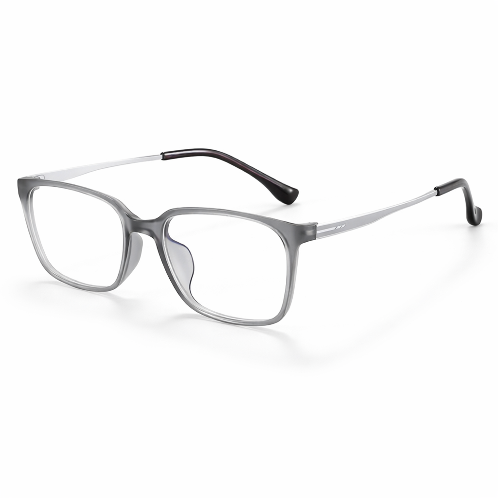 Phong Cách Tinh Tế Với Gọng Kính Titanium Màu Đen C6 - ảnh 3