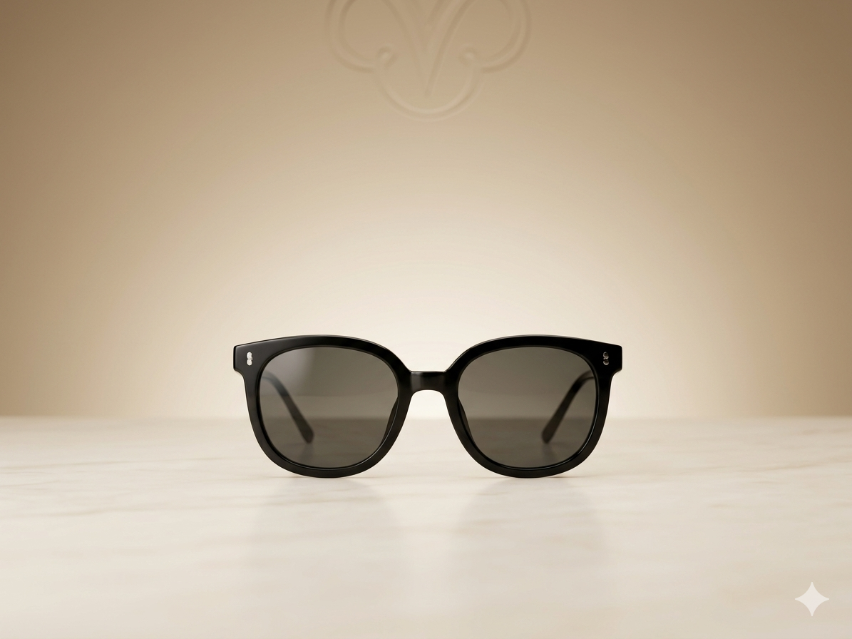 Smart & Chic: Sự kết hợp hoàn hảo giữa gọng kính đen bóng và dáng mắt hiện đại - ảnh 3