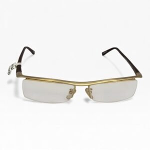 kính vành nửa màu vàng – đen