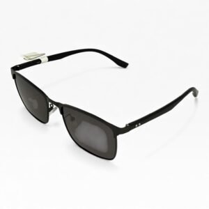 Alternative view of Kính Mát Nam/Nữ – Gọng Kim Loại Đen Mảnh, Tròng Khói UV400