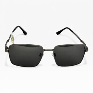 Kính Mát Nam Gọng Kim Loại Vuông – Tròng Đen UV400, Phong Cách Lịch Lãm