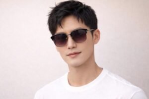 Kính Mát Nam Nữ Clubmaster Thời Thượng – Tròng Phân Cực Gradient Tím Khói – Chống Tia UV400